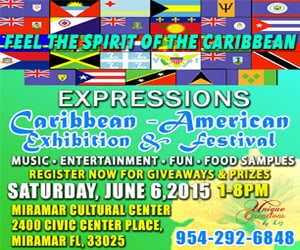 Web Banner-Expressions Caribbean Exhibition-June 2015 300x250