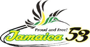 Jamaica 53 independence logo