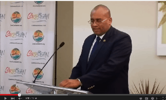 Honourable Richard Sealy, Barbados Minister of Tourism and International Transport