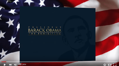President Obama exhibition