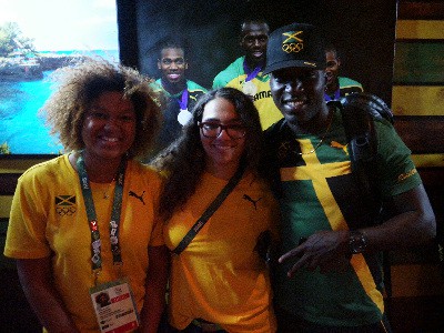 Jamaican Fans at Jamaica House 2016 Rio