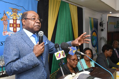 Jamaica Minister of Tourism Edmund Bartlett