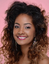 Miss Universe Contestant Isabel Dalley representing the Caribbean
