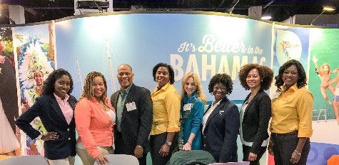 Bahamas Team at Boston Globe Travel Show