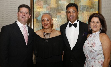 American Friends of Jamaica 2017 Honorees William Mahfood Cheryl Wynter Dr Kevin Coy and President Wendy Hart