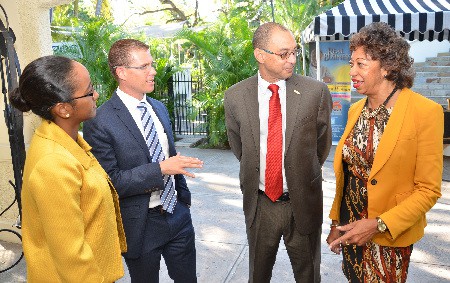 Roundtable to promote Jamaican business reforms with Shullette Cox, Adam Stewart, Don Wehby, Diane Edwards