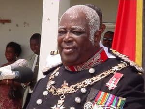 Former Governor General of St. Kitts and Nevis Sir Cuthbert Sebastian
