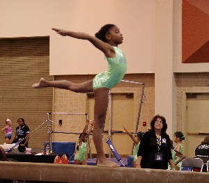 Local Miami Gymnastics Nya-Harris Middleton Secures 4 Medals at AAU Gymnastics Age Group National Championships