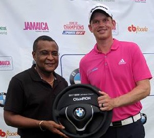 Jared Wolfe named champion of inaugural BMW Jamaica Classic