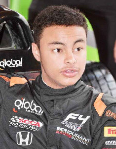 Jamaican Teen, Justin Sirgany set to compete at Mobil 1 Sports Car Grand Prix with F4 U.S. Championship