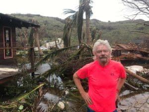 Hurricane Irma devastates Richard Branson’s private island