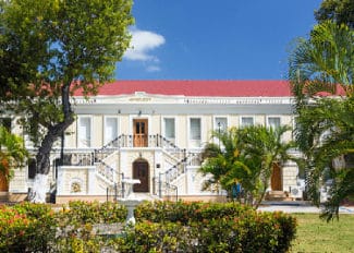 St. Thomas Government House (USVI) damaged by Irma