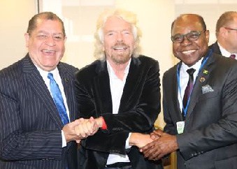 Jamaica’s Minister of Tourism meets with Sir Richard Branson