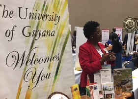 University of Guyana booth at FITCE 2017