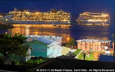 Bad start to St. Kitts' 2017/2018 cruise ship season