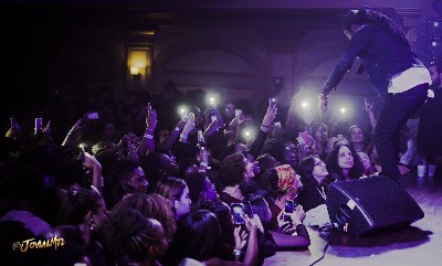 Reggae super star Gyptian performing in Montreal, Canada