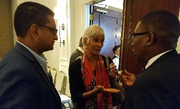 Nirad Tiwarie, Gail Mathurin, Selwin Hart discuss a push to improve Caribbean / U.S. relations under Trump era