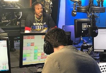 Gyptian Promotes New Singles in The UK on BBC 1Xtra with Seani B