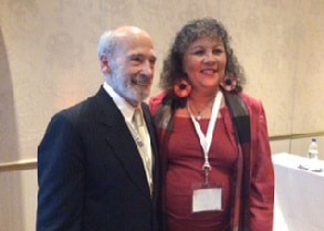 Louis D’Amore and Diana McIntyre-Pike at IIPT World Symposium