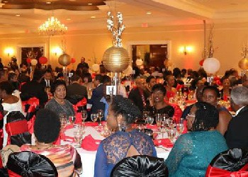 Lisa Hanna speaking to at the 18th annual New Year’s Gala hosted by the Rt. Hon. Dr. Denzil L. Douglas, Leader of the Opposition, St. Kitts and Nevis