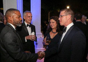 Franz Hall, Adam Stewart of Food For The Poor Building Hope Gala