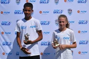 Victor Thompson and Molly Kehoe of Cayman among Young Caribbean Footballers Score To Advance To Flow Skills Finale in Trinidad