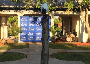 Historic Sculpture of Bahamian Woman, Mariah Brown unveiled in Miami