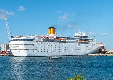 Bahamas Paradise christens new ship, MV Classica and sails out of Palm Beach