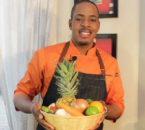 Chef Noel Cunningham cooking up the Vybez at Palm Beach Jerk Festival