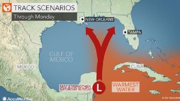 Tropical Storm Alberto may form in Gulf of Mexico