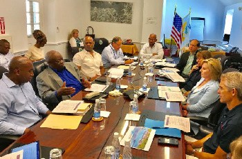 Governor Mapp’s leadership team updates HUD officials on USVI’s progress