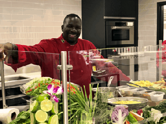Wenford Patrick Simpson celebrity chef of Jamaica shines during Caribbean Week