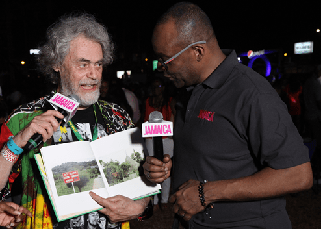 Reggae & Bob Marley Historian Roger Steffens Promotes Latest Book During Reggae Sumfest with Donovan White