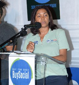 Opal Whyte wants Jamaicans and Diaspora Urged to Buy Social - SEBI