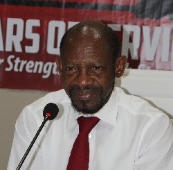St. Kitts & Nevis Opposition leader Dr. Denzil Douglas