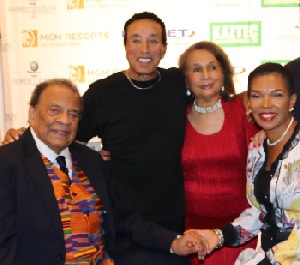 Andrew Young, Smokey Robinson, Alexis Herman, Audrey Marks