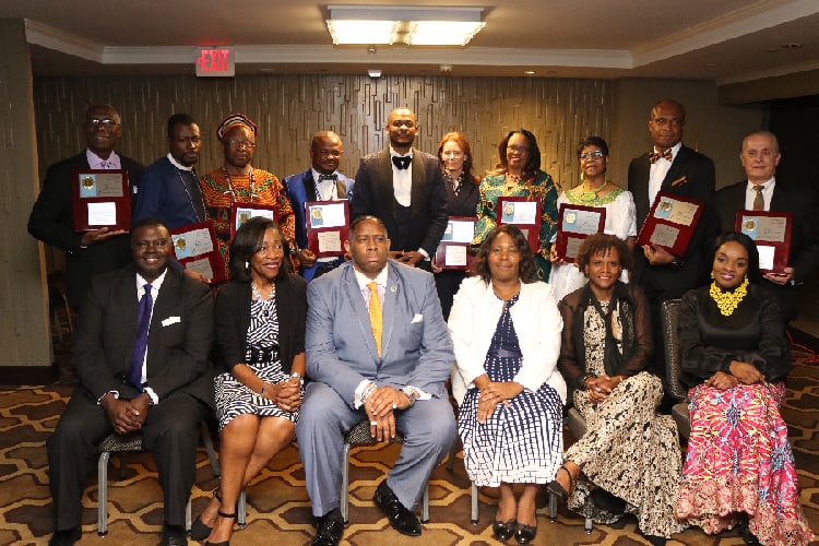 Caribbean and African-American Faith-Based Leadership Conference honorees