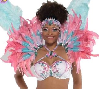 Cotton Candy Costume design for Bajan Fuheva by Cornelia Kelly