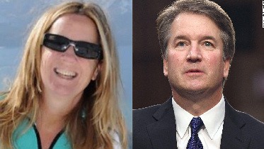 Christine Blasey Ford accuses Supreme Court nominee Brett Kavanaugh of sexual abuse