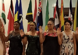 Caribbean Bar Association Installs New Officers for 2018-2019 at Annual Gala