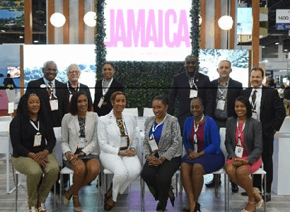 Jamaica Tourist Board at IMEX America In Las Vegas