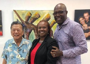 Lascelles A. Chin, O.J, C.D, LLD, Chairman of the LASCO Chin Foundation, Founder and Executive Chairman of the LASCO Affiliated Companies. Susan Davis, Former Board Member of the Jamaican Diaspora and Leo Gilling, Jamaica Diaspora Education Task Force Member.