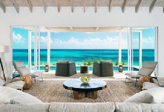 Sailrock Resort in Turks and Caicos offers relaxing villas with with jaw-dropping views.