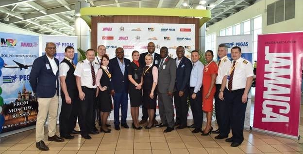 Jamaica Welcomes New Nonstop Service from Moscow to Montego Bay