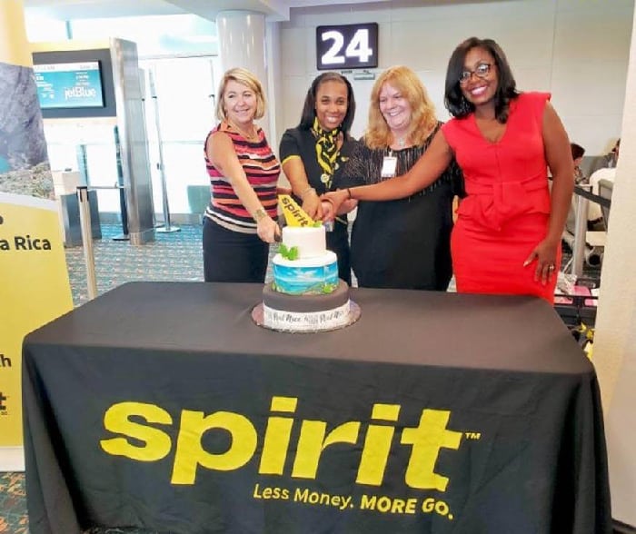 USVI Department of Tourism's Director of Sales, joined the celebration in Orlando this morning