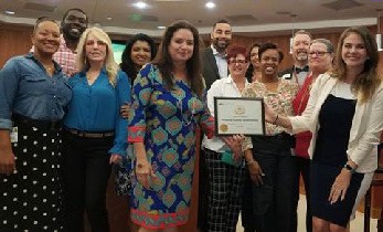 Worksite Wellness Award Presented to Broward County Government Inbox x