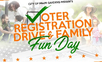 City of Miami Gardens Mayor Oliver Gilbert Hosts Voter Registration Drive