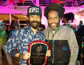 Damian Jr. Gong Marley World Clash Award for "International Dubplate Artist of the Year