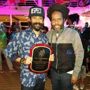 Damian Jr. Gong Marley World Clash Award for "International Dubplate Artist of the Year