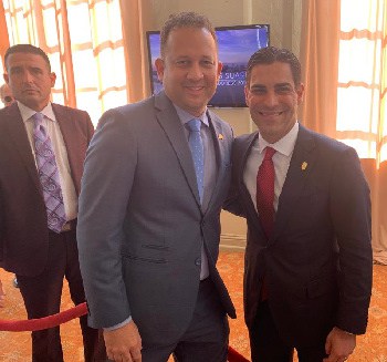 Jamaica’s  Consul General, R. Oliver Mair met Mayor, City of Miami, Hon. Francis X. Suarez